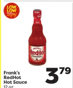 Weis Markets Frank's RedHot Hot Sauce offer
