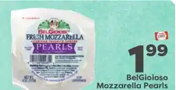 Weis Markets BelGioioso Mozzarella Pearls offer