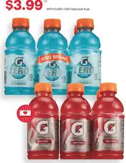 CVS Gatorade 6 pk offer