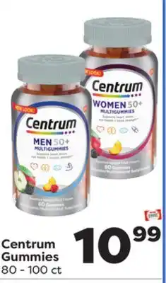 Weis Markets Centrum Gummies offer