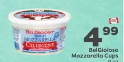 Weis Markets BelGioioso Mozzarella Cups offer
