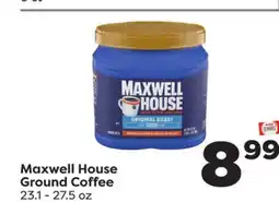 Weis Markets Maxwell House Ground Coffee offer