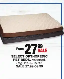 Blain's Farm & Fleet SELECT ORTHOPEDIC PET BEDS offer