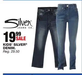 Blain's Farm & Fleet KIDS' SILVER DENIM offer