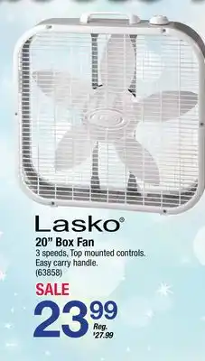 Ace Hardware Lasko 20 Box Fan offer