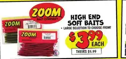 Ollie's HIGH END SOFT BAITS offer