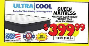 Ollie's QUEEN MATTRESS offer