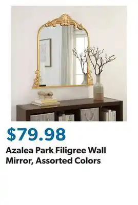 Sam's Club Azalea Park Filigree Wall Mirror, Assorted Colors offer