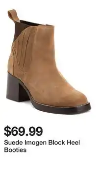 TJ Maxx Suede Imogen Block Heel Booties offer