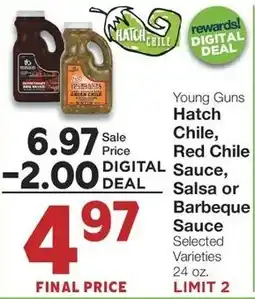 Albertsons Hatch Chile, Red Chile Sauce, Salsa or Barbeque offer
