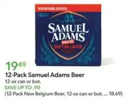 Publix 12-Pack Samuel Adams Beer offer