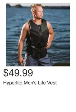 Costco Hyperlite Men's Life Vest offer