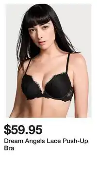 Victoria's Secret Dream Angels Lace Push-Up Bra offer