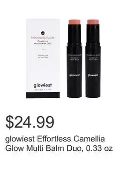 Costco glowiest Effortless Camellia Glow Multi Balm Duo, 0.33 oz offer