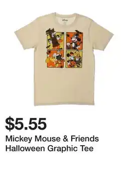 Five Below Mickey Mouse & Friends Halloween Graphic Tee offer