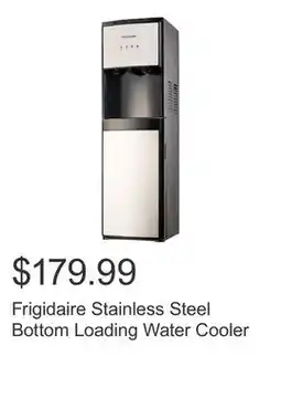 Costco Frigidaire Stainless Steel Bottom Loading Water Cooler offer
