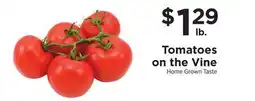 ShopRite Tomatoes on the Vine offer
