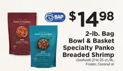 ShopRite 2-lb. Bag Specialty Panko Breaded Shrimp offer