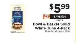 ShopRite Solid White Tuna 4-Pack offer