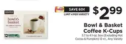 ShopRite Coffee K-Cups offer