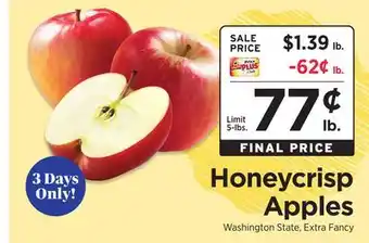 ShopRite Honeycrisp Apples offer