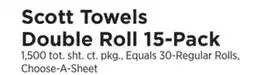 ShopRite Towels Double Roll 15-Pack offer