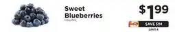 ShopRite Sweet Blueberries offer