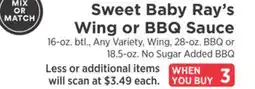 ShopRite Wing or BBQ Sauce offer