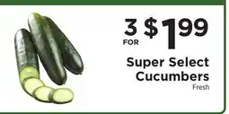 ShopRite Super Select Cucumbers offer