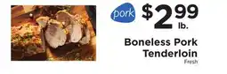 ShopRite Boneless Pork Tenderloin offer