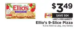 ShopRite 9-Slice Pizza offer