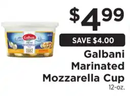 ShopRite Marinated Mozzarella Cup offer