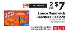 ShopRite Sandwich Crackers 10-Pack offer