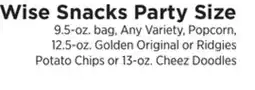 ShopRite Snacks Party Size offer