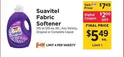 ShopRite Fabric Softener offer