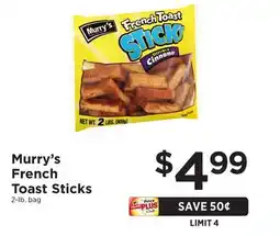ShopRite French Toast Sticks offer