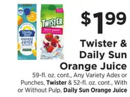 ShopRite Orange Juice offer