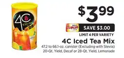 ShopRite Iced Tea Mix offer