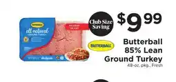 ShopRite 85% Lean Ground Turkey offer