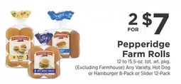 ShopRite Rolls 8-Pack or Slider 12 Pack offer
