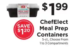 ShopRite Meal Prep Containers offer