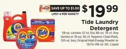 ShopRite Laundry Detergent offer