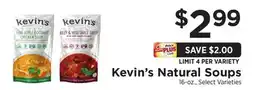 ShopRite Natural Soups offer