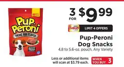 ShopRite Dog Snacks offer
