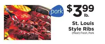 ShopRite St. Louis Style Ribs offer