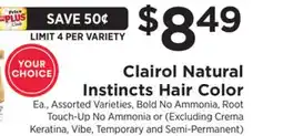 ShopRite Natural Instincts Hair Color offer