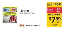 ShopRite Icy Hot offer