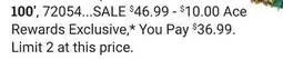Ace Hardware Ace Flexogen 100 Heavy Duty Premium Garden Hose offer