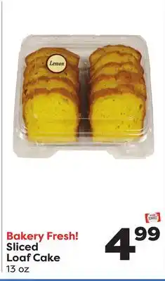 Weis Markets Sliced Loaf Cake offer