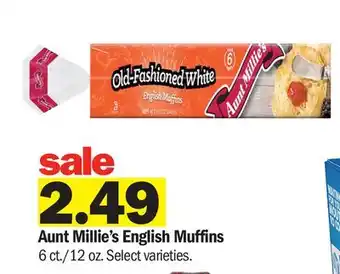 Meijer Aunt Millie's English Muffins offer